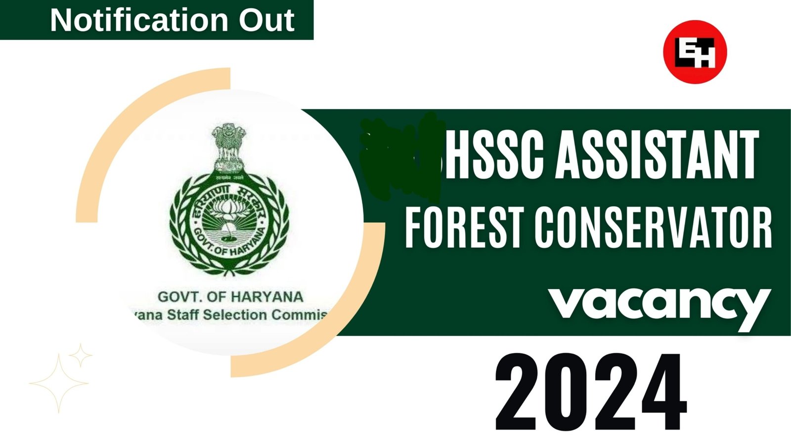 HSSC Assistant Forest Conservator Vacancy 2024