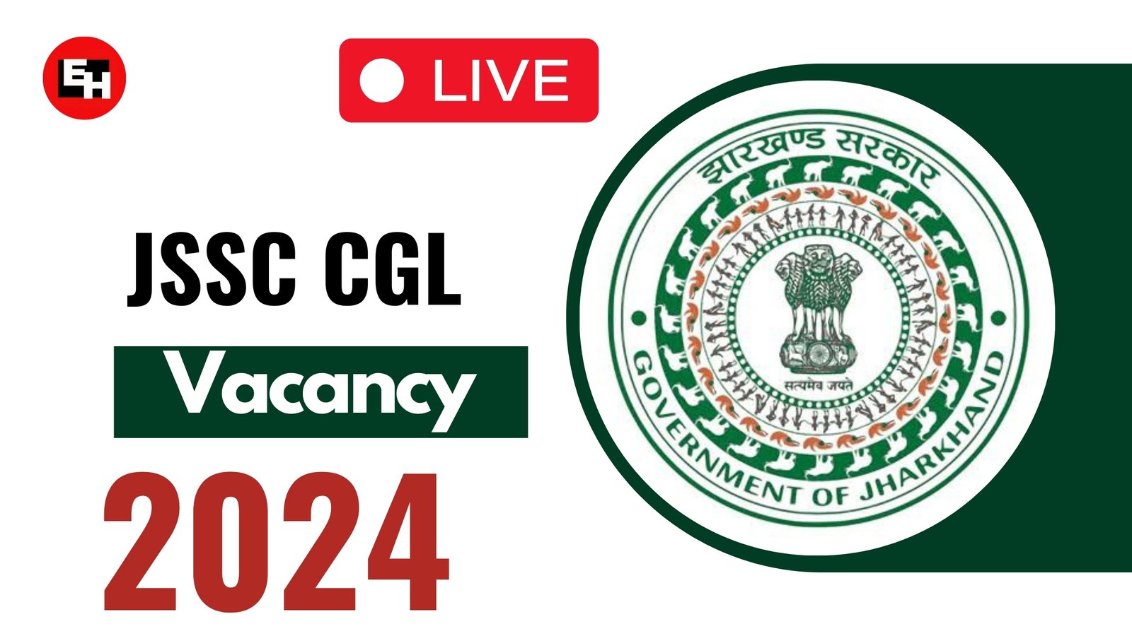 JSSC CGL Vacancies 2024